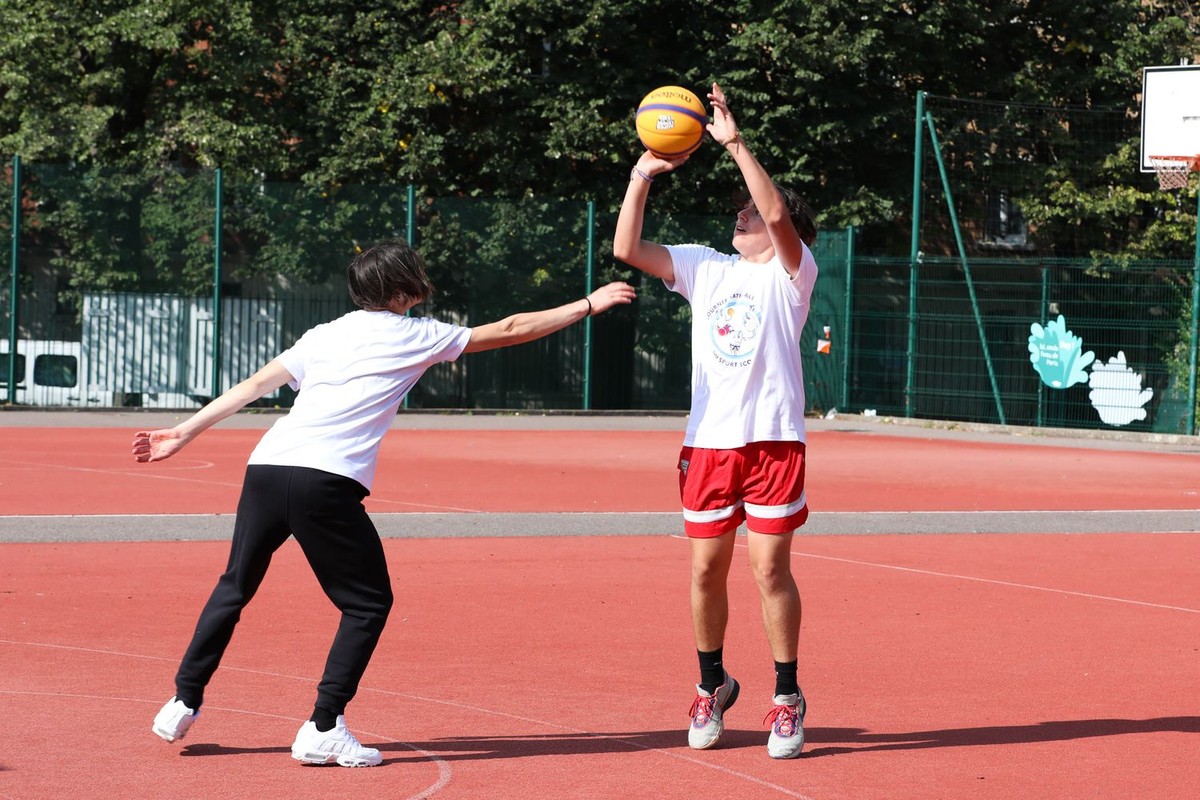 Journée nationale du sport scolaire : la jeunesse à la découverte du 3x3 !