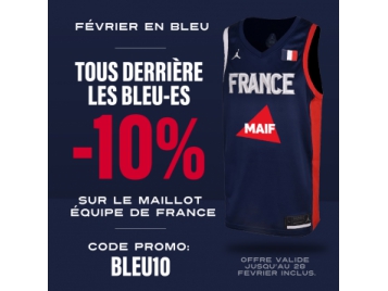 T-shirt Jordan FFBB Equipe de France Basket - Basket Connection